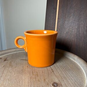 Fiestaware ORANGE Ring Handle Mug, 8 oz